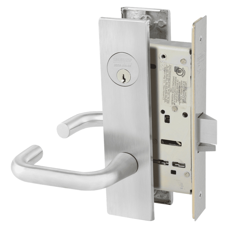 LW1J - J Lever with LW1 Escutcheon